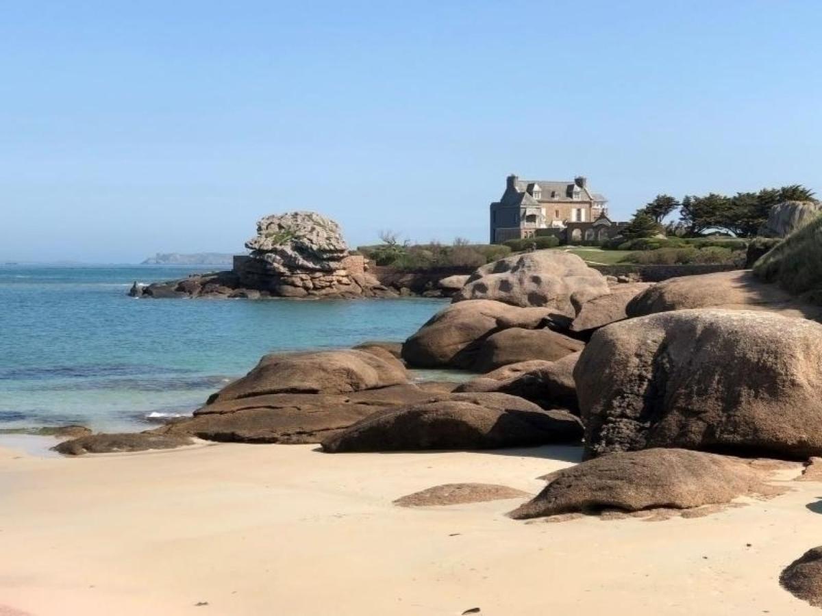Appartement Spacieux Avec Wifi Et Parking A Tregastel, Proche Plage - Fr-1-368-18 Exterior foto